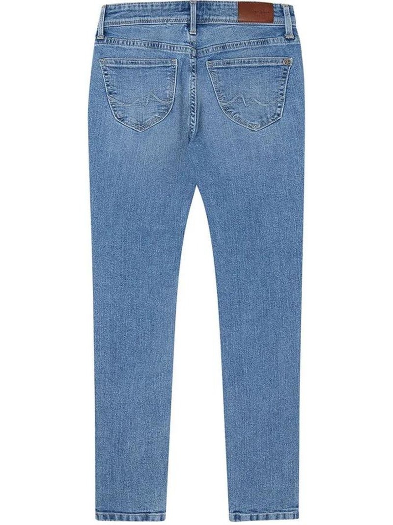 Jean Slim Fille Pepe Jeans Bleu - Kiabi