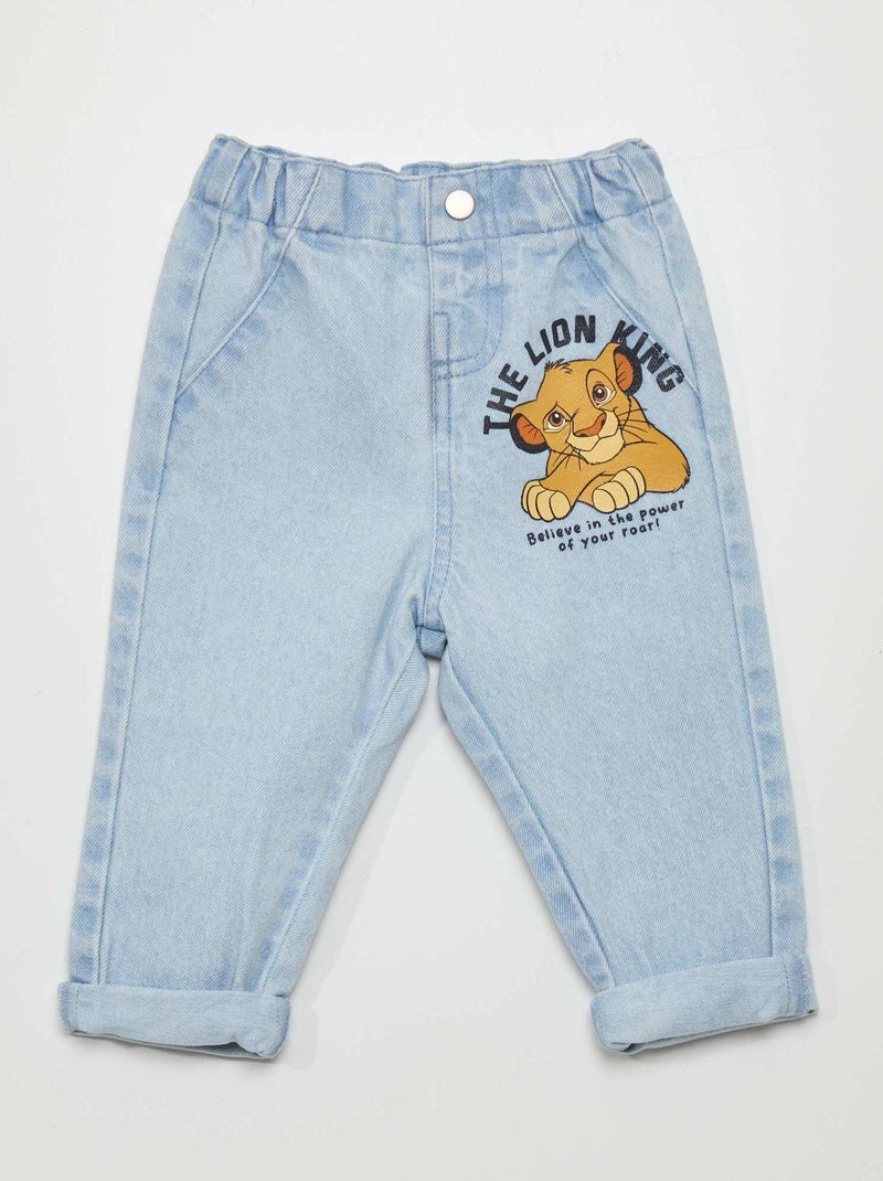 Jean slim 'Le Roi Lion' 'Disney' Bleu - Kiabi