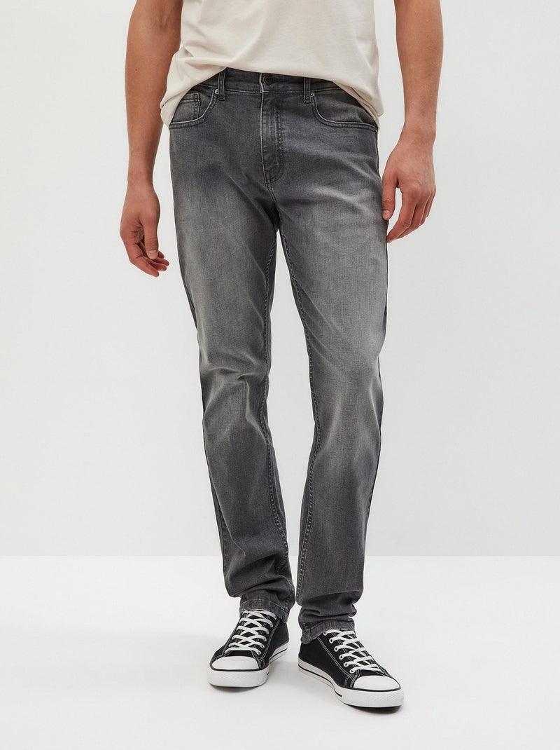 Jean slim  MO Fashion Gris - Kiabi