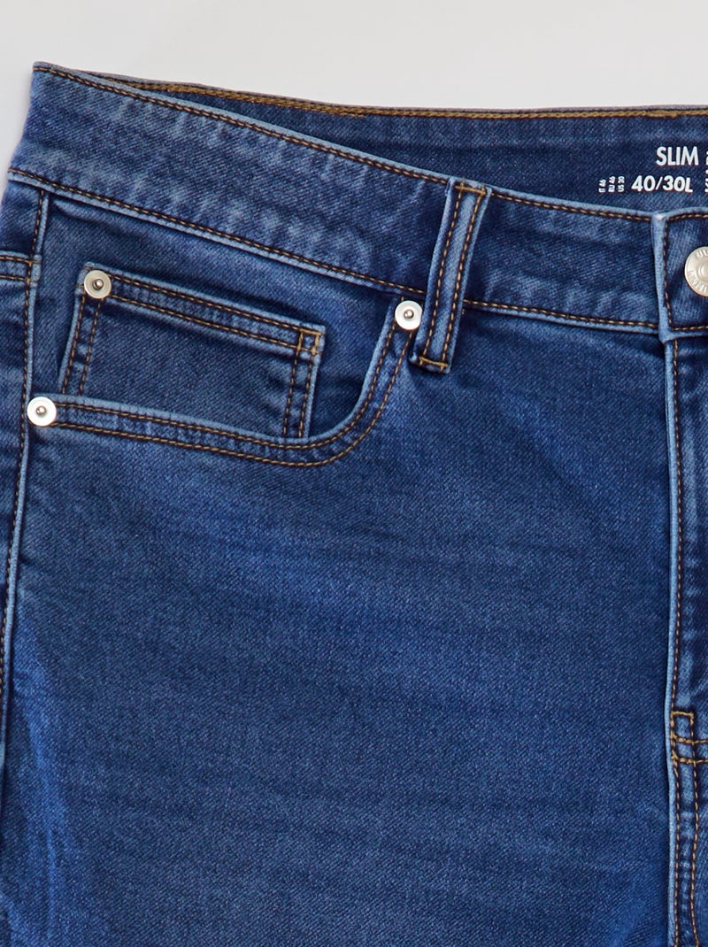 Jean slim stretch - L30 Stone - Kiabi