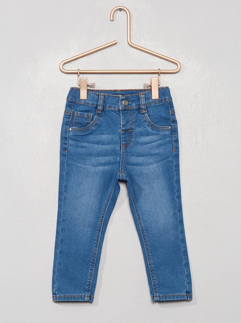 Jean slim stretch bleu - Kiabi