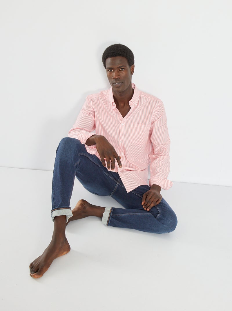 Jean slim stretch L32 Brut - Kiabi
