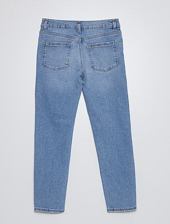 Jean slim taille ajustable