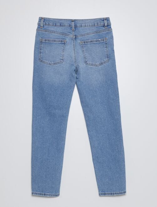 Jean slim taille ajustable - Kiabi