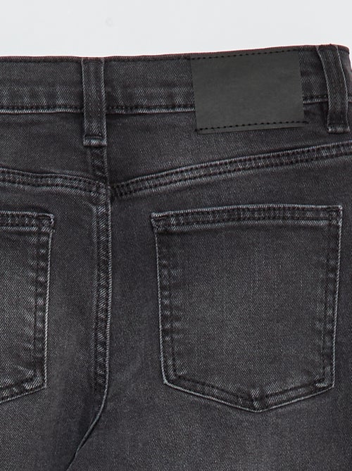 Jean slim taille ajustable - Kiabi