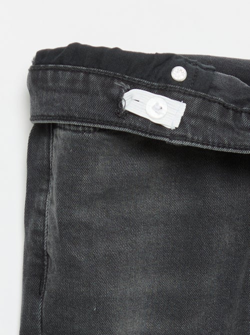 Jean slim taille ajustable - Kiabi