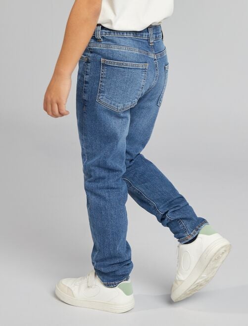 Jean slim taille ajustable - Kiabi