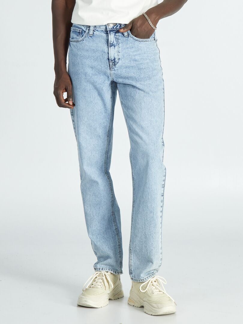 Jean straight  - L32 Bleu - Kiabi