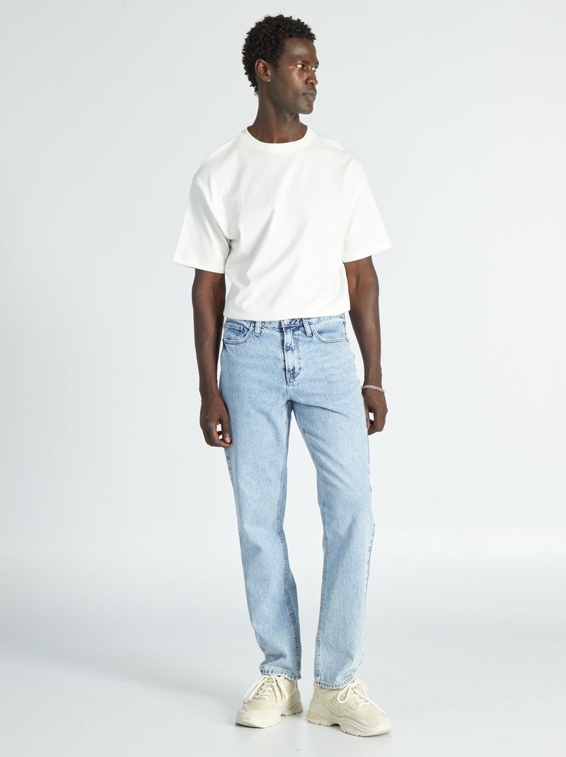 Jean straight  - L32 Bleu - Kiabi