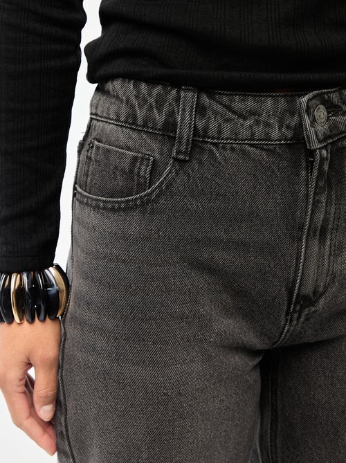 Jean straight / coupe droite à taille haute - L32 - Kiabi