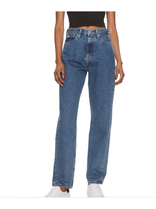 Jean Straight Fit Femme Calvin Klein - Kiabi Jean Straight Fit Femme Calvin Klein - Kiabi