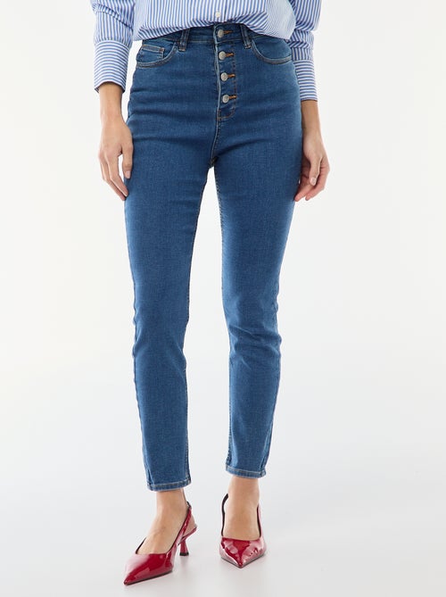 Jean super skinny taille très haute - L32 - Kiabi