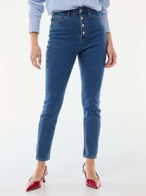 Jean super skinny taille très haute - L34 - Kiabi