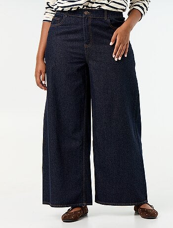 Jean super wide leg à 5 poches