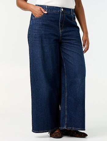 Jean super wide leg à 5 poches