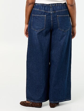 Jean super wide leg à 5 poches