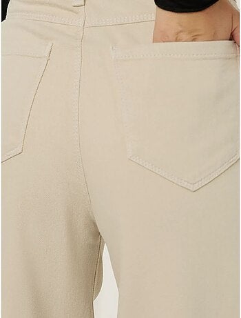 Jean taille haute à jambes larges hiccup