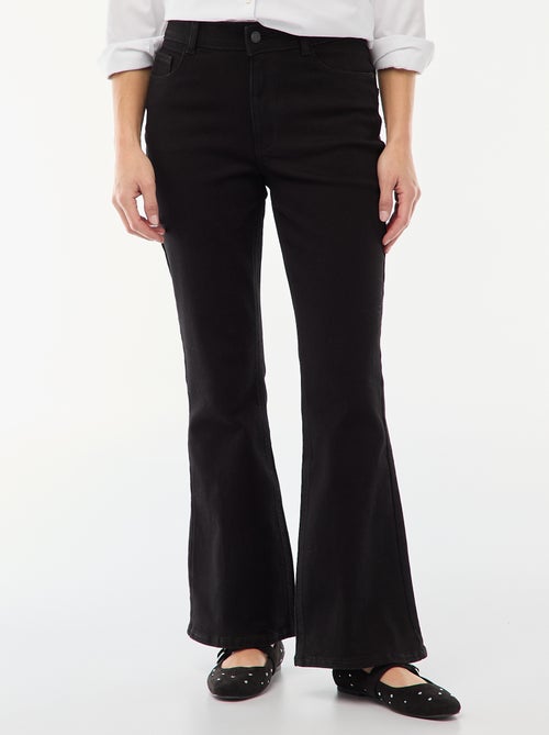 Jean taille haute coupe flare/bootcut  - L28 - Kiabi