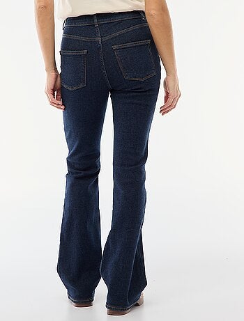 Jean taille haute coupe flare/bootcut - L32