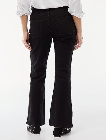 Jean taille haute coupe flare/bootcut - L32