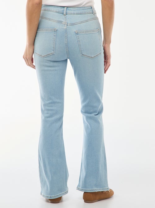 Jean taille haute coupe flare/bootcut - L34 - Kiabi