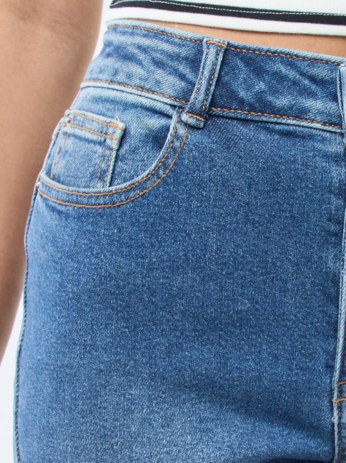 Jean taille haute coupe flare/bootcut - L34 - Kiabi