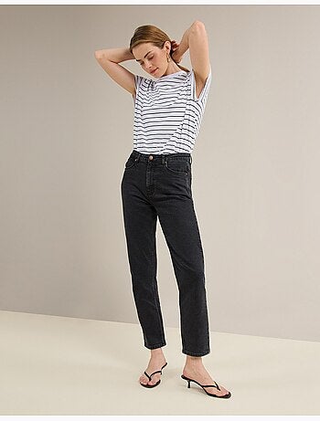 Jean tapered mom fit, MO Fashion