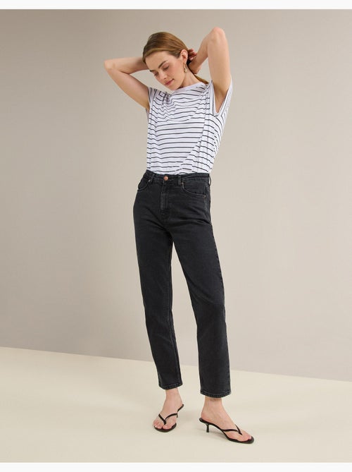 Jean tapered mom fit, MO Fashion - Kiabi