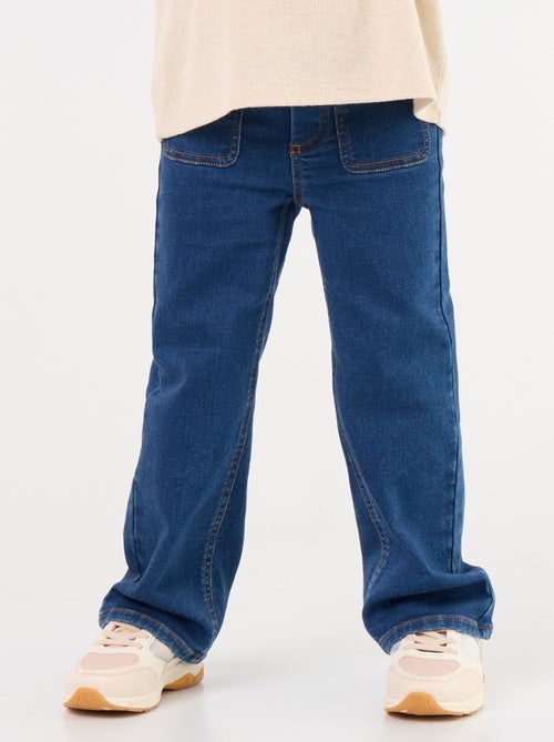 Jean wide leg - collection facile à enfiler - Kiabi