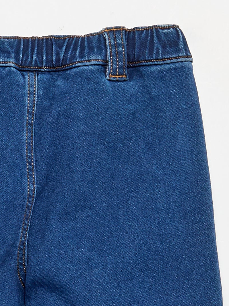 Jean wide leg - collection facile à enfiler Bleu - Kiabi