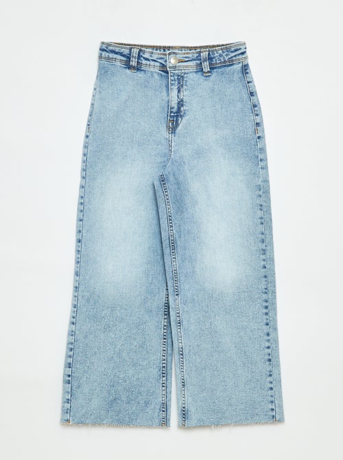 Jean wide leg - Coupe + confortable - Kiabi
