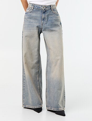 Jean wide leg / coupe large