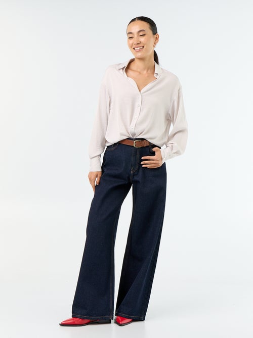 Jean wide leg / coupe large - Kiabi