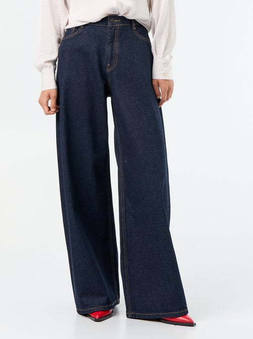 Jean wide leg / coupe large - Kiabi