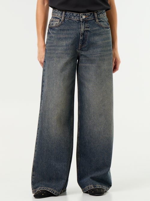 Jean wide leg / coupe large - Kiabi Jean wide leg / coupe large - Kiabi