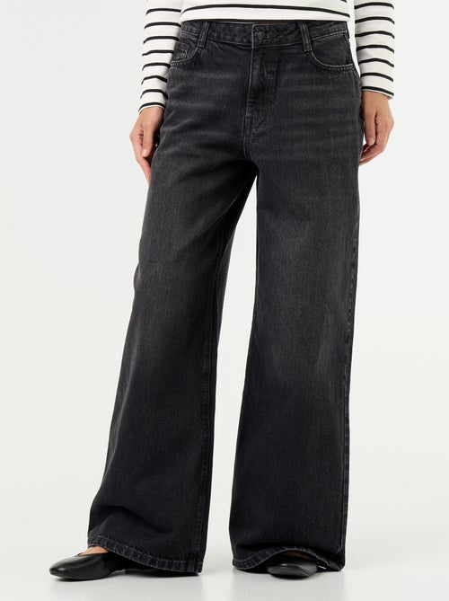 Jean wide leg / coupe large - Kiabi