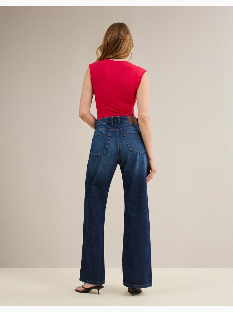 Jean wide leg, MO Fashion Bleu - Kiabi