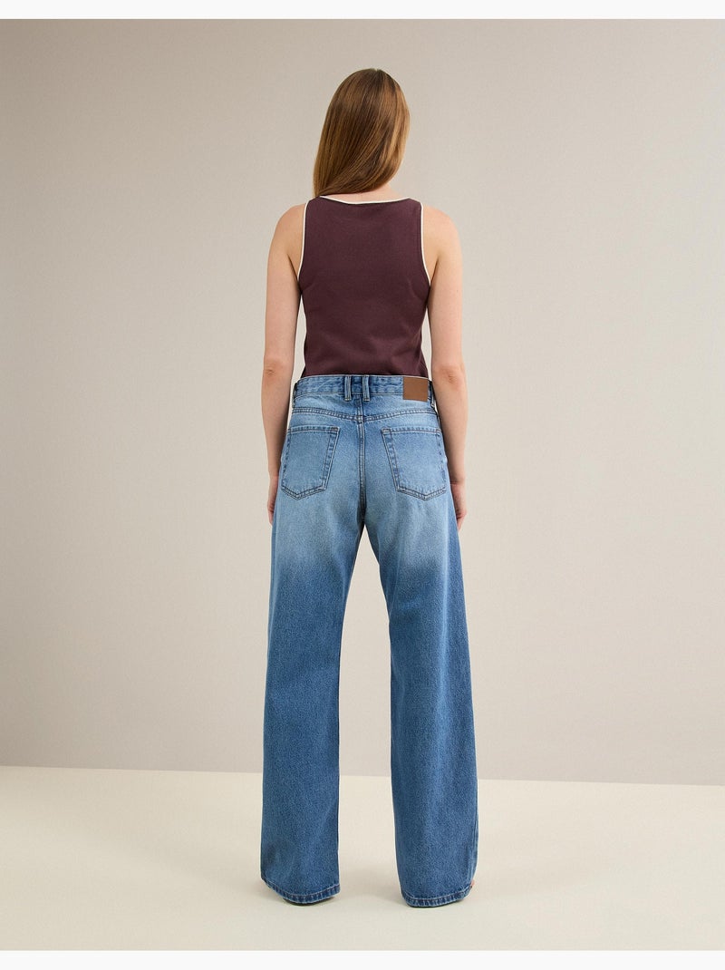 Jean wide leg, MO Fashion Bleu - Kiabi