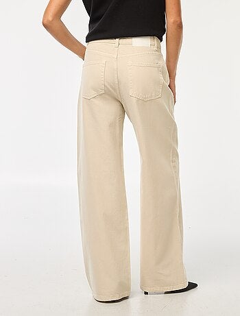 Jean Wide leg taille haute