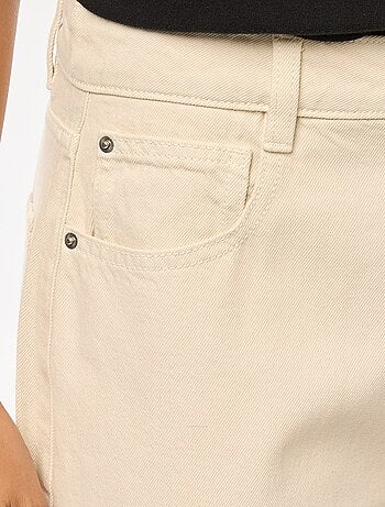 Jean Wide leg taille haute