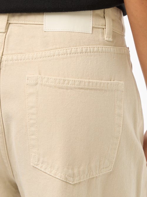 Jean Wide leg taille haute - Kiabi