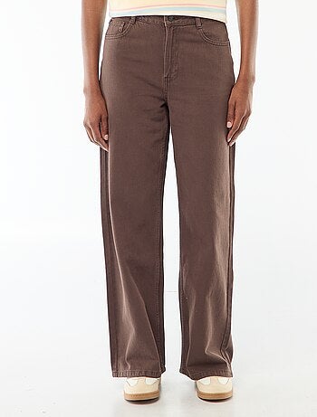 Jean Wide leg taille haute