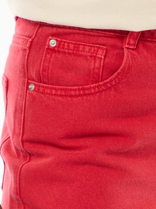 Jean Wide leg taille haute - Kiabi