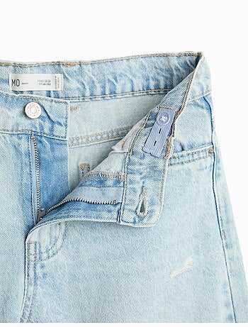 Jeans à jambe large, mo fashion