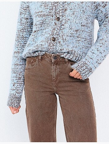 Jeans à jambe large, mo fashion
