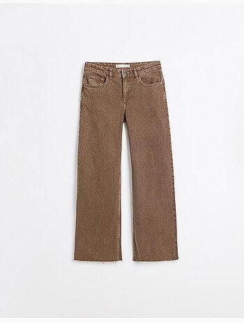 Jeans à jambe large, mo fashion
