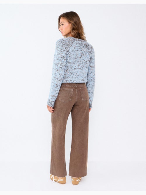 Jeans à jambe large, mo fashion - Kiabi Jeans à jambe large, mo fashion - Kiabi