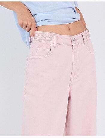 Jeans à jambe large, mo fashion