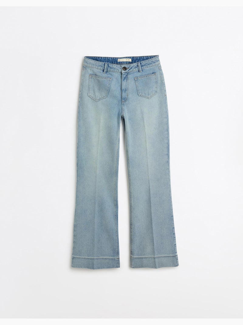 Jeans à jambes larges, MO Fashion Bleu - Kiabi