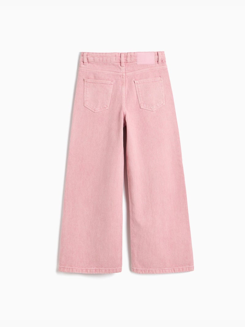 Jeans à pointes larges, mo fashion Rose - Kiabi